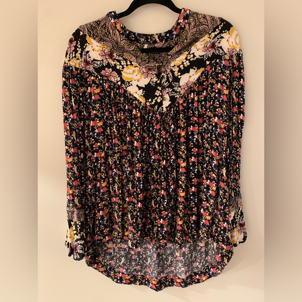Free people tunic shirt, size small